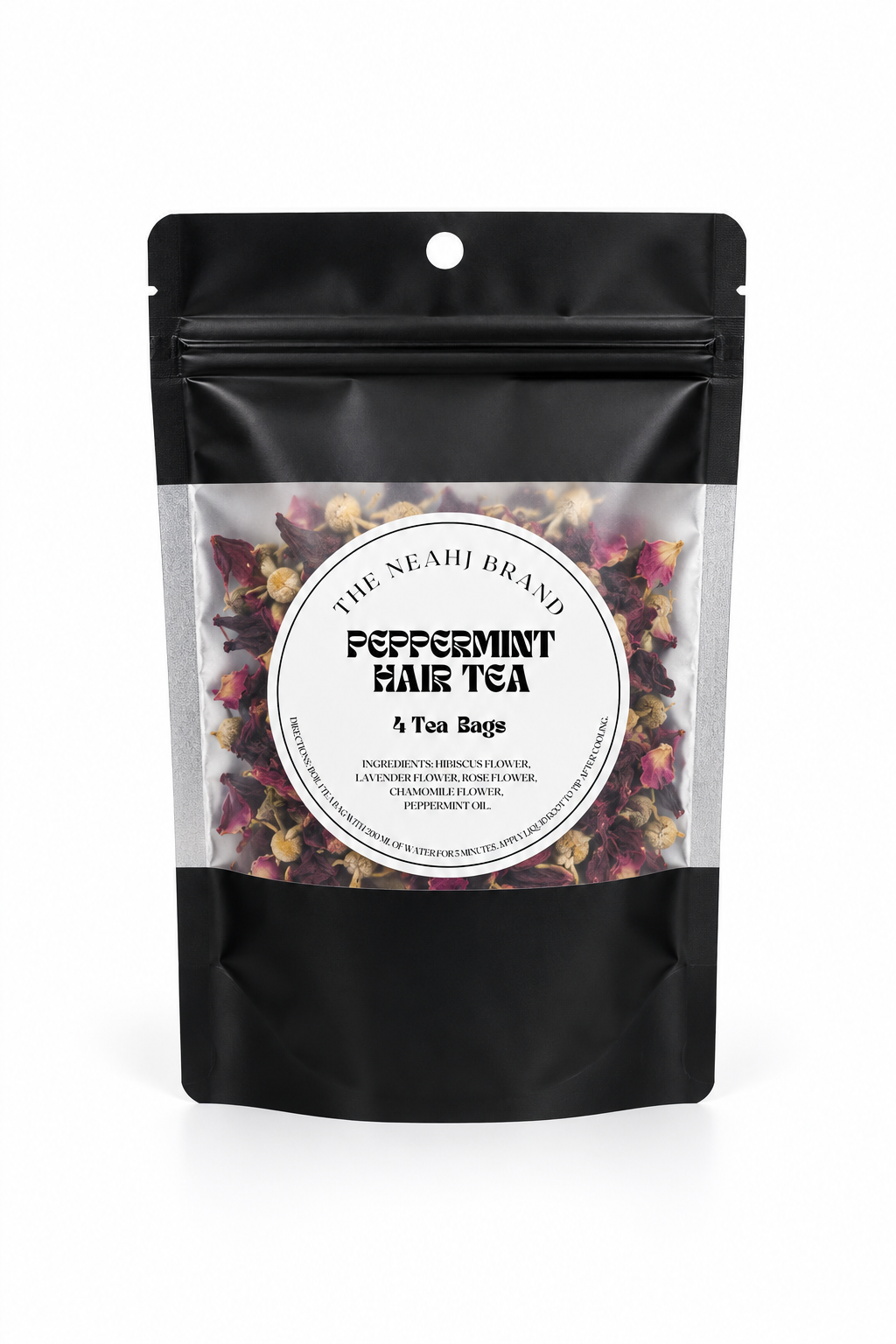 Peppermint Hair Tea